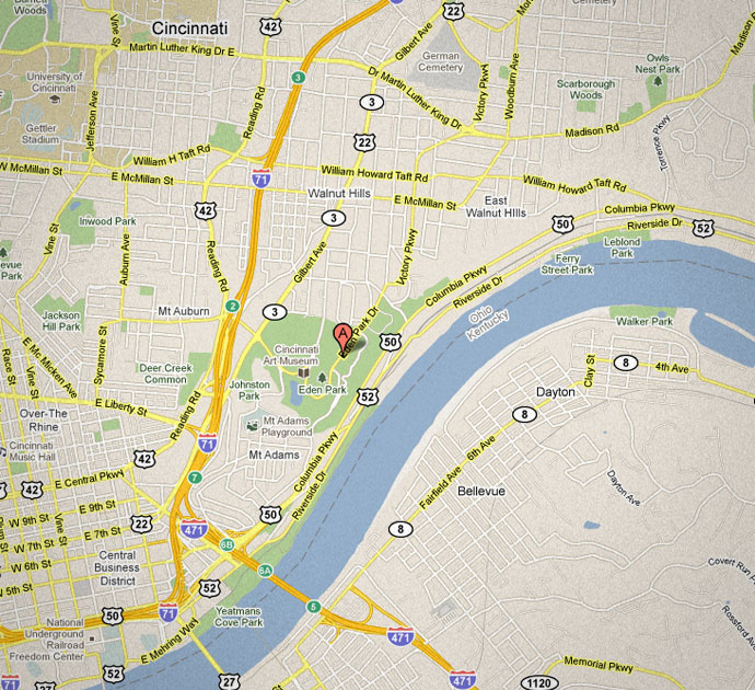 Krohn Conservatory on Google Maps
